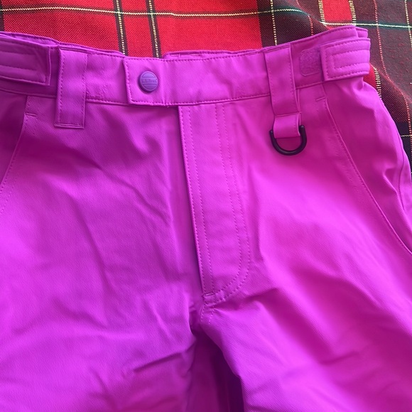 LL Bean Snowpants Kids Fushia pink Size 10 - Picture 6 of 7